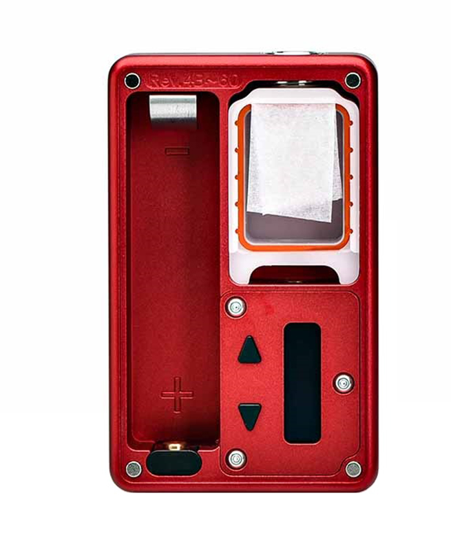 vapexperts Billet Box Mod Firebald Red Button Mop Plates G10 Output 60W 121