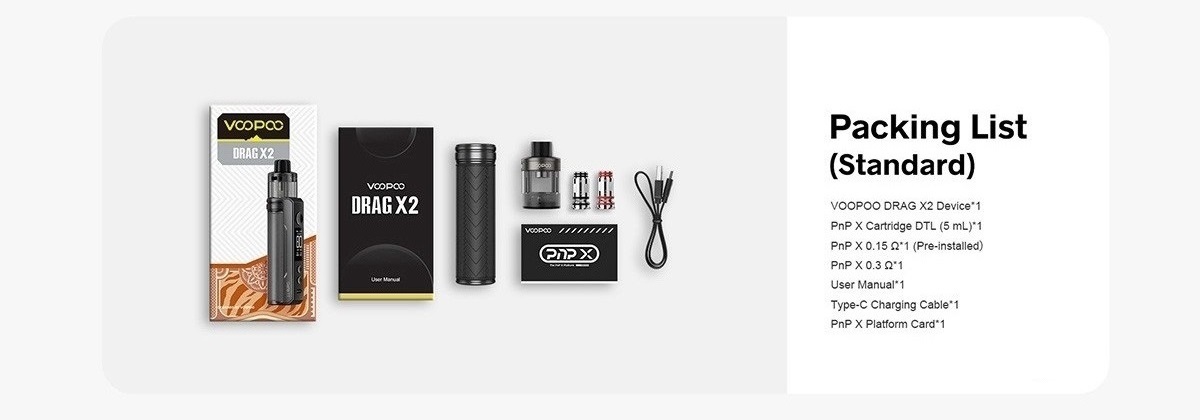 drag x2 pod kit 80w 5ml by voopoo 7